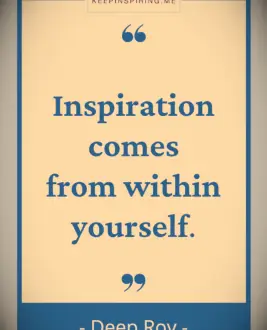 Deep Roy quote