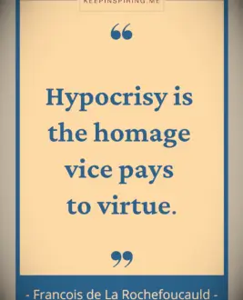 Francois de La Rochefoucauld quote