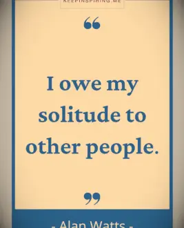 Alan Watts quote
