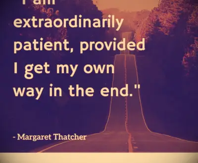 Margaret Thatcher quote
