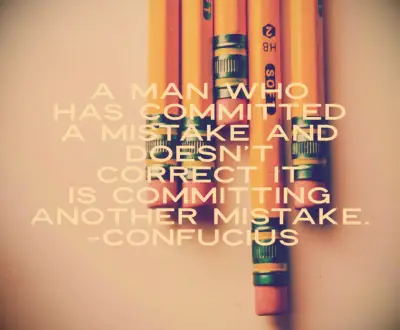 Confucius advice