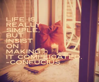 Confucius advice