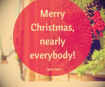 Ogden Nash quote