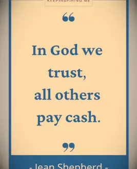 Jean Shepherd quote