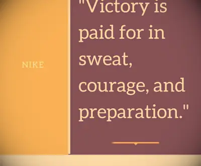 Nike quote