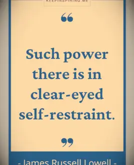 James Lowell quote