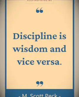 M Scott Peck quote