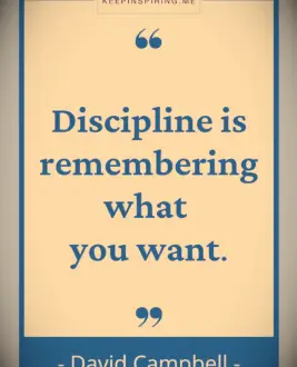 David Campbell quote