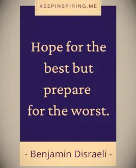 Disraeli quote