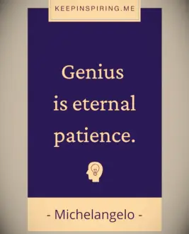 Michelangelo famous quote
