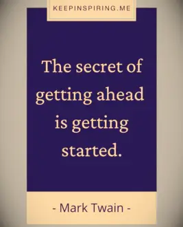 Mark Twain famous quote