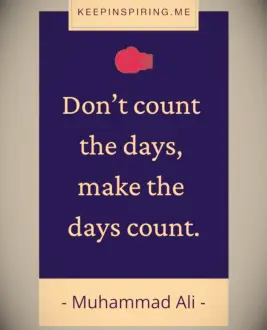 Muhammad Ali quote