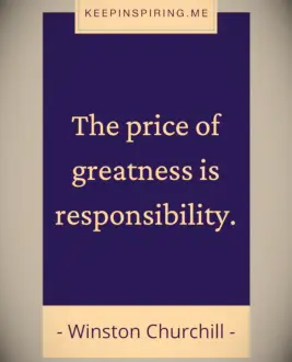 Famous Churchill quote