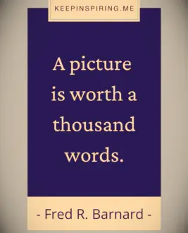 Fred Barnard famous quote