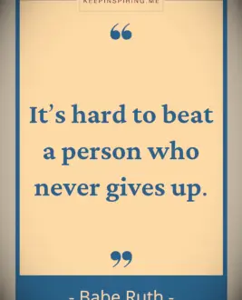 Babe Ruth quote
