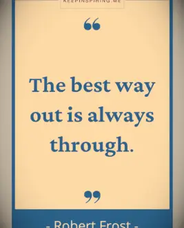 Robert Frost quote