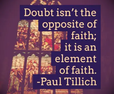 Paul Tillich faith quote