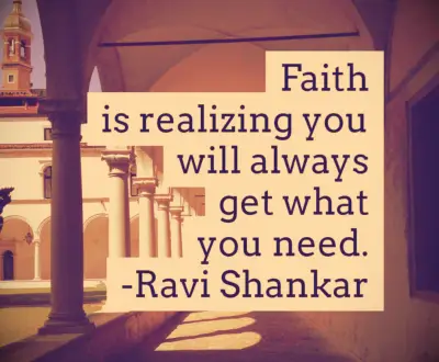 Ravi Shankar quote
