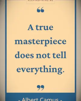 Albert Camus art quote