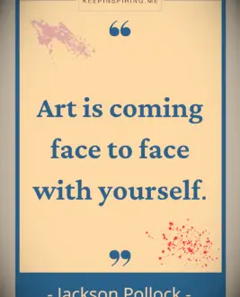 Jackson Pollock quote