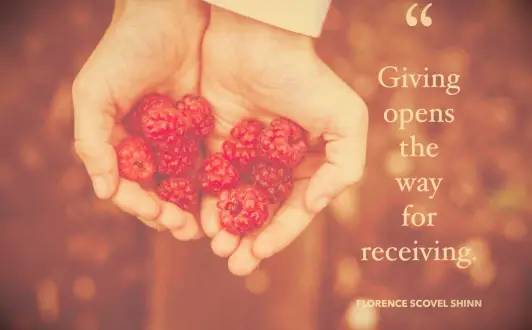 Florence Scovel giving quote