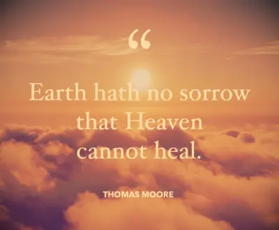 Thomas Moore Sympathy quote