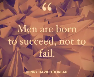 Henry David Thoreau quote
