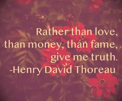 Thoreau quote