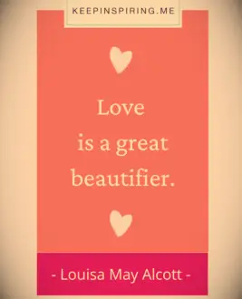 Louisa May Alcott quote