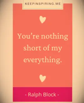 Ralph Block love quote