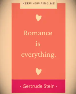 Gertrude Stein love quote