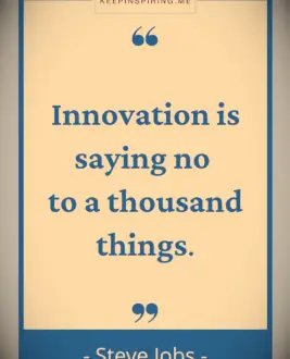 Steve Jobs quote