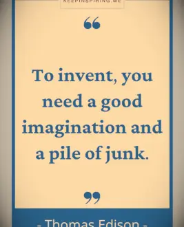 Edison quote
