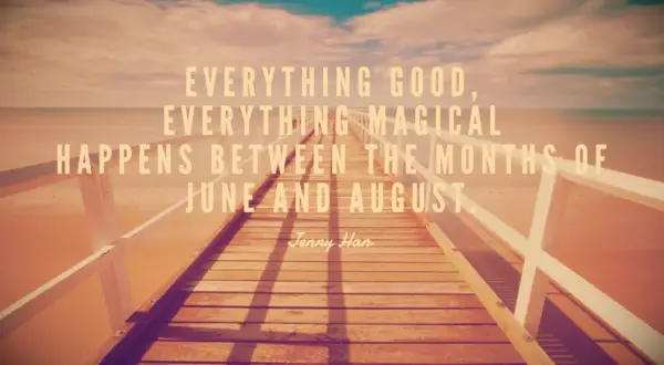 Jenny Han summer quote