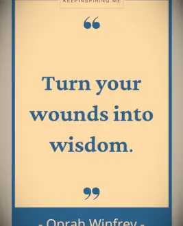 Uplifting Oprah quote