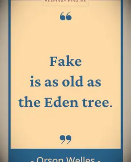 Orson Welles quote