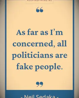 Neil Sedaka quote