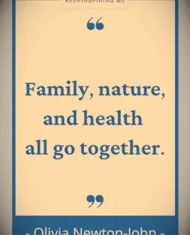 Olivia Newton-John quote