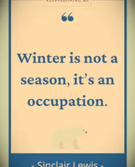 Sinclair Lewis quote