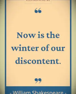 Shakespeare quote