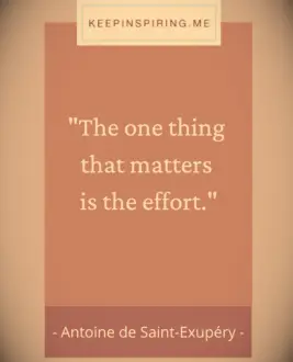 Antoine De Saint-Exupery quote