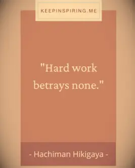 Hachiman Hikigaya quote