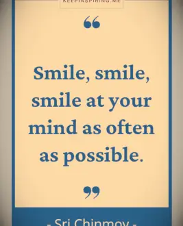 Sri Chinmoy advice