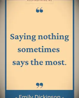 Emily Dickinson quote