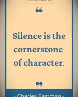 Charles Eastman quote