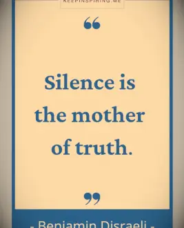Benjamin Disraeli quote