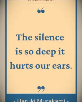 Haruki Murakami quote