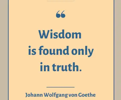 Johann Wolfgang von Goethe quote
