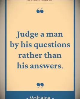 Voltaire deep quote