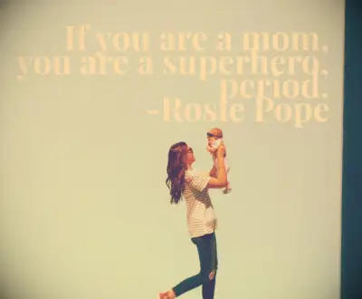 Rosie Pope pregnancy quote